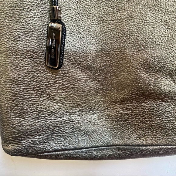 Michael Kors Collection Skorpios Gold Shopper Work Laptop Tote bag - Picture 10 of 10